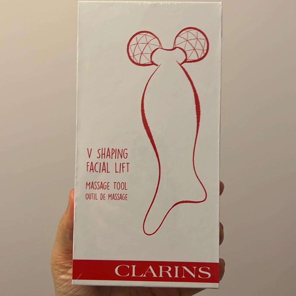 Clarins V shaping facial lift massage tool